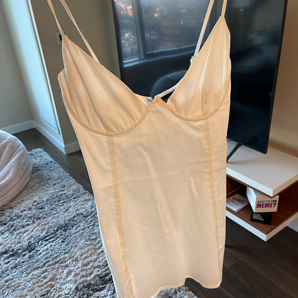 White fox boutique white dress